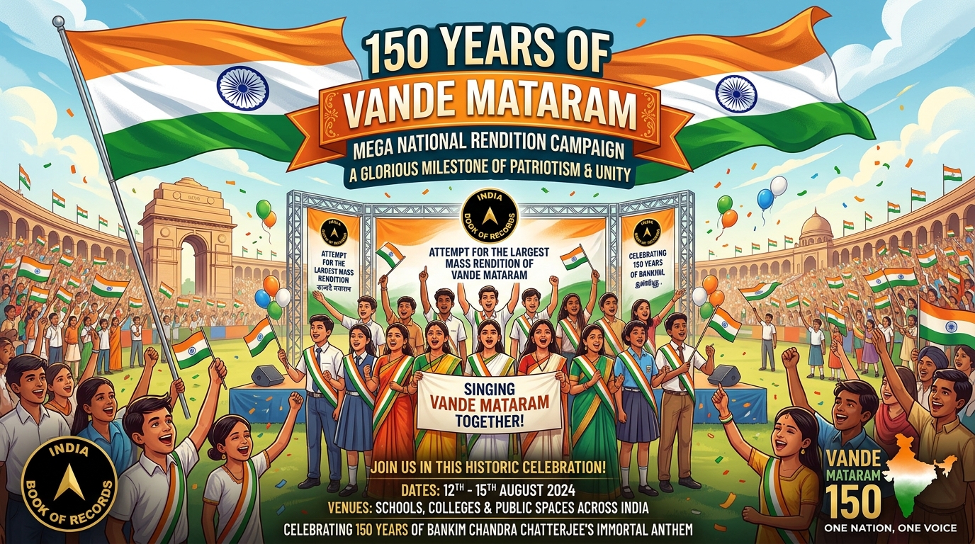 150 Years of Vande Mataram National Rendition